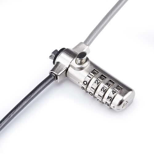 Laptop Security Cable Lock 5ft Anti-Theft Steel Combo Lock