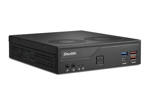 Shuttle DH770 Mini PC Barebone - Intel H770, LGA 1700, 2x HDMI, 2x DP