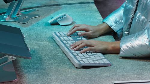 Wireless Keyboard Logitech MX Keys S Bluetooth Backlit Grey
