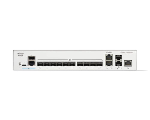 Cisco Catalyst C1300-12XS Managed Network Switch L2/L3 Rack Mounting