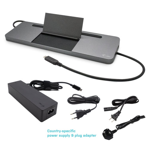 i-tec Metal C31FLATPRO100UK laptop dock/port replicator