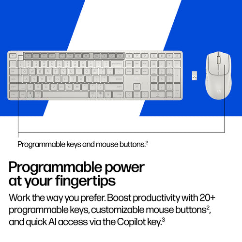 HP Multi-Device Dual-Mode Mouse and Combo 490C keyboard