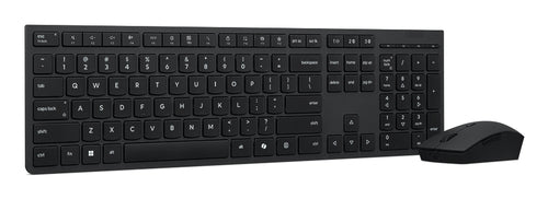 Kabellose Tastatur mit Maus QWERTZ Scissor-Schalter Grau Lenovo 4X31R64316