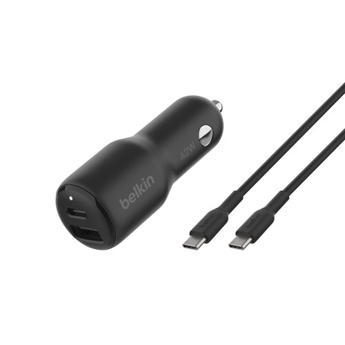 Indoor Cigar Lighter Cable Belkin BoostCharge 1m Black