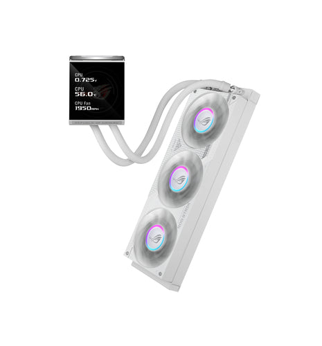 ASUS ROG Strix LC IV 360 ARGB LCD White Edition