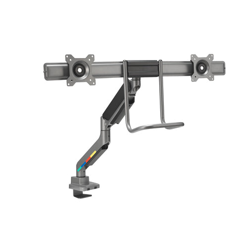 Kensington SmartFit Dual Monitorarm 32 Zoll mit Höhenverstellung - Klemme/Durchführung