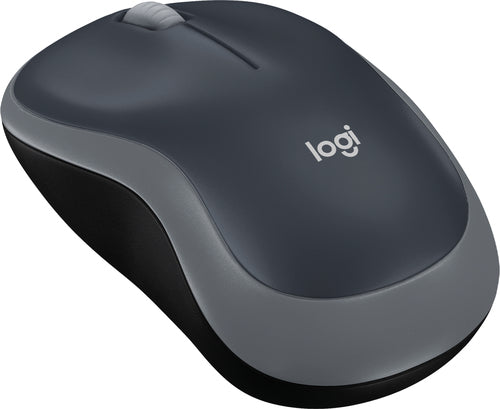 Logitech M185 Kabellose optische Maus 1000 DPI Beidhändig Schwarz