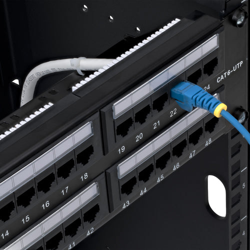 StarTech.com CPANEL48 48-Port Cat6-Patchfeld – Rackmontiertes Ethernet-Netzwerk