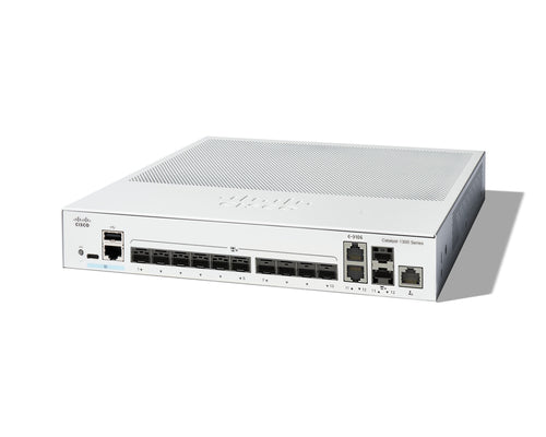 Cisco Catalyst C1300-12XS Managed Network Switch L2/L3 Rack Mounting