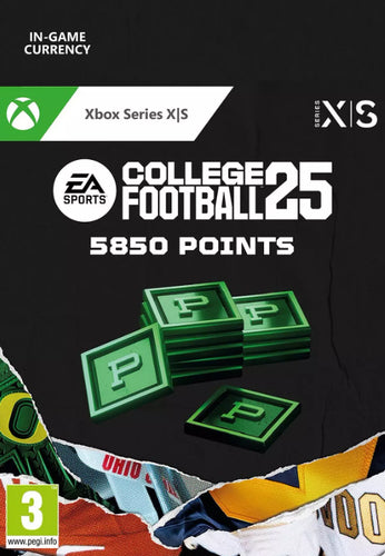 Microsoft EA SPORTS College Football 25 - 5850 College Football Points (Xbox Series X|S)