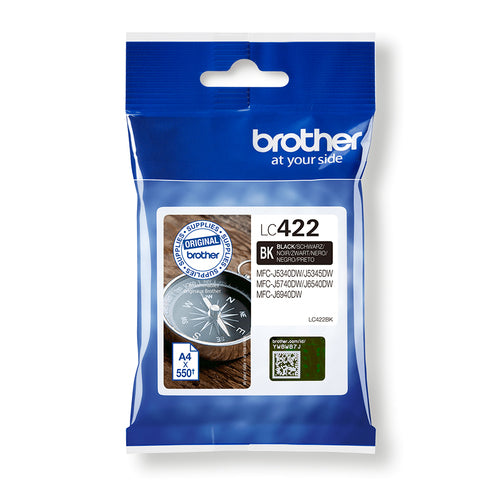 Brother LC422BK ink cartridge