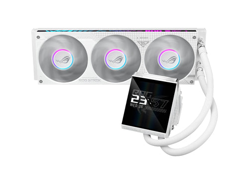 ASUS ROG Strix LC IV 360 ARGB LCD White Edition