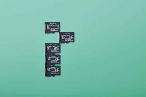 256GB MicroSDXC Card Kingston Canvas Select Plus Gen3 150MB/s A1