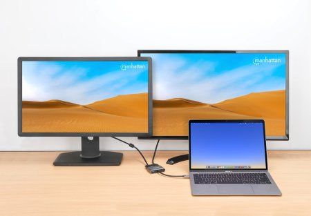 Manhattan 130691 laptop dock/port replicator