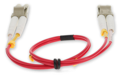 AddOn Networks ADD-LC-LC-1M5OM4P-RD-TAA InfiniBand/fibre optic cable