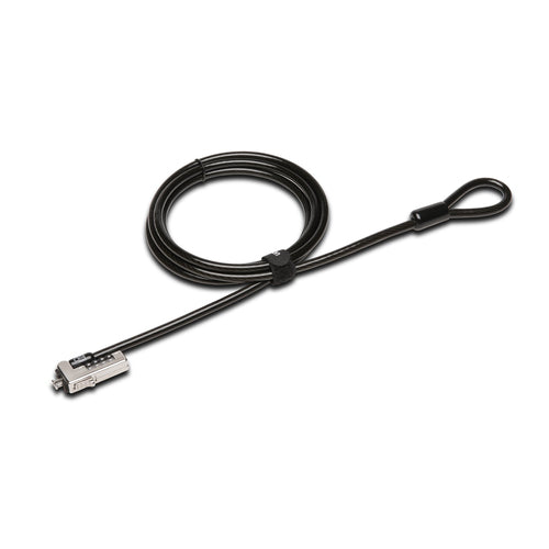 Kensington K60628WW Slim Zahlenschloss – 1,8m Schwarzes Sicherheitskabel-Schloss