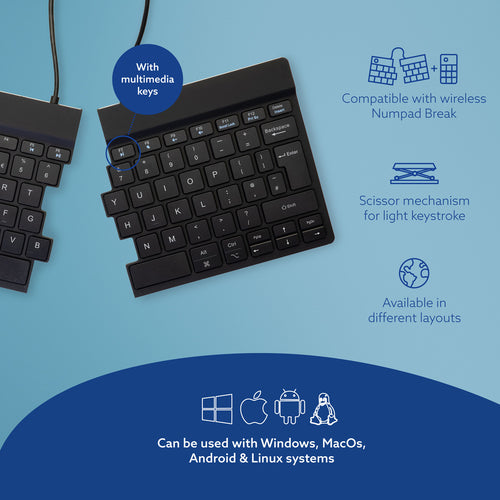 R-Go Tools R-Go Split Break keyboard
