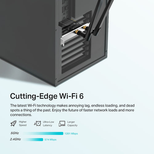 AX1800 Wi-Fi 6 PCIe Adapter with Bluetooth 5.2 - TP-Link Archer TX20E