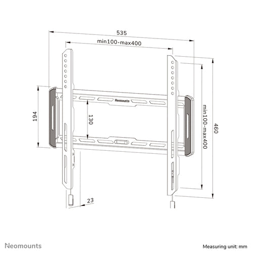 Neomounts WL30-550BL14 TV mount/stand
