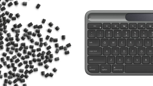 Logitech Wireless Bluetooth Keyboard RF Graphite Color