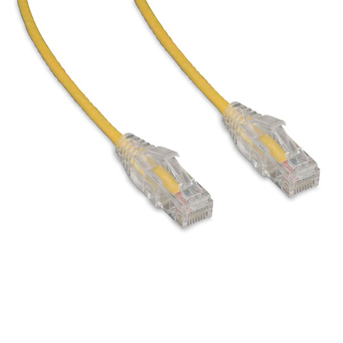 Networking Cable eNet Components Cat6a 0.91m U/UTP RJ-45 Yellow