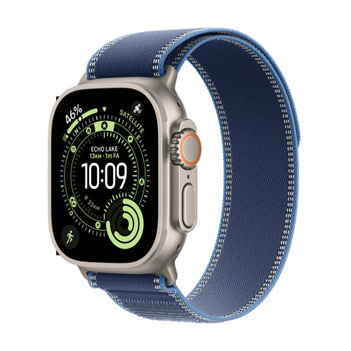 Apple Watch Ultra 3 GPS + Cellular 49mm Titangehäuse Natur OLED Touchscreen 64GB Wi-Fi GPS