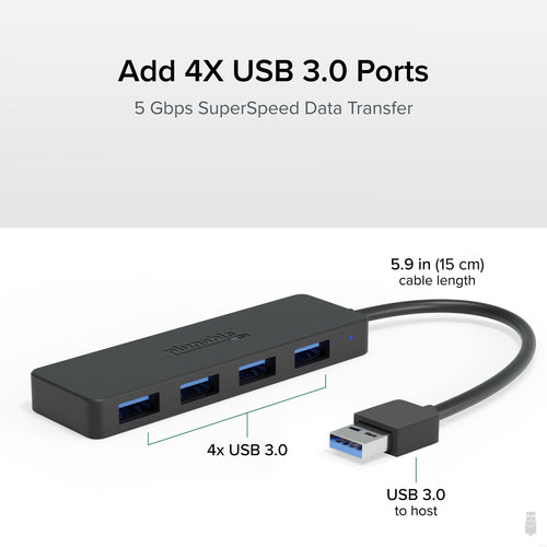 Plugable Technologies USB3-HUB4A interface hub