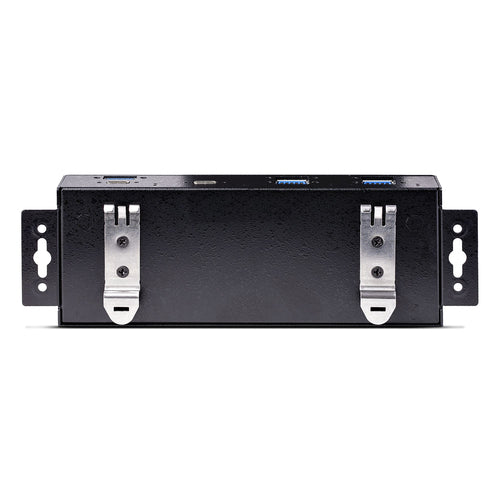 7-Port Industrial USB Hub 10Gbps 5x USB-A 2x USB-C Powered Metal Design