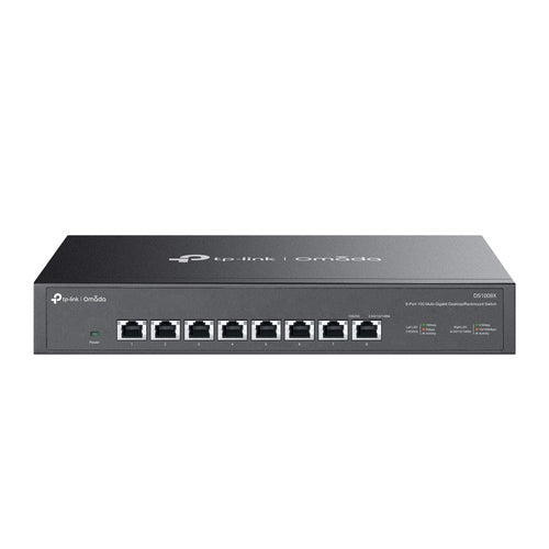 Network Switch TP-Link Omada DS1008X 10G Ethernet Unmanaged Rack Mount 1U