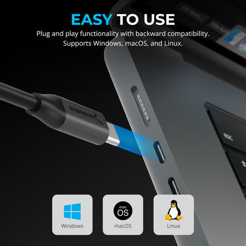 Sabrent DA-CH4K video cable adapter