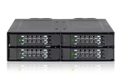 Drive Bay Panel Icy Dock MB699VP-B 15mm Dual 4cm Fans 32Gbit/s Metal