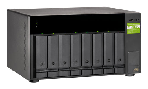 QNAP TL-D800C storage drive enclosure