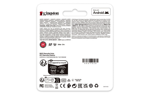 Kingston Technology Canvas Go! Plus