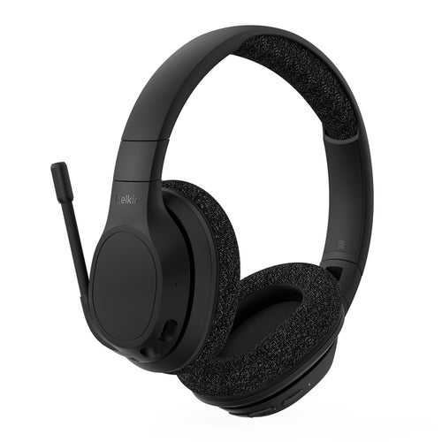Belkin SoundForm Adapt Wired & Wireless Headset for Calls and Music - Black