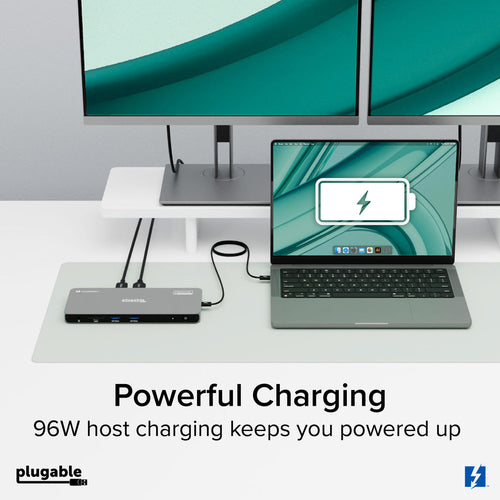Plugable Technologies TBT-6950PD laptop dock/port replicator