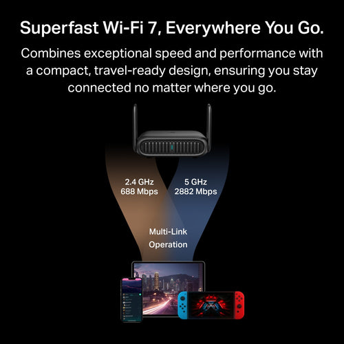 TP-Link BE3600 Wi-Fi 7 wireless router
