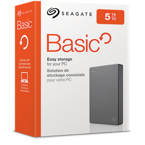Seagate Basic external hard drive
