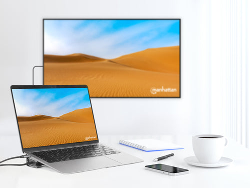 Manhattan 190398 laptop dock/port replicator
