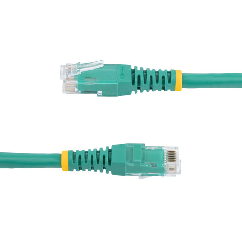 StarTech.com CAT6 Ethernet Kabel 15,2 m – Grün – Gigabit Netzwerkkabel