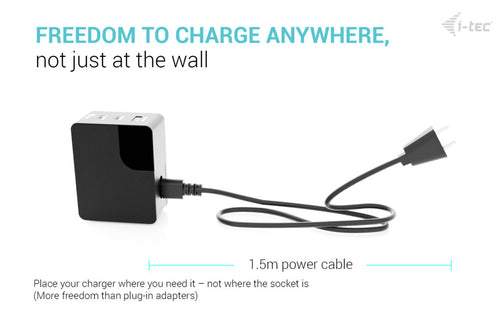 i-tec CHARGER-INTG100WUK mobile device charger