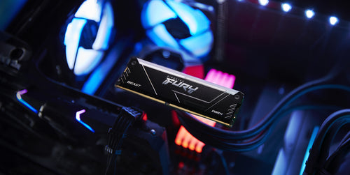DDR4 32GB 3200MT/s Kingston Technology FURY Beast RGB Memory Module Kit of 2