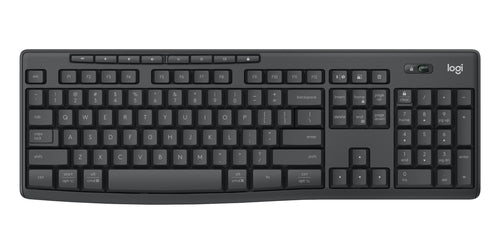 Wireless Keyboard Logitech MK370 Bluetooth Membrane Graphite