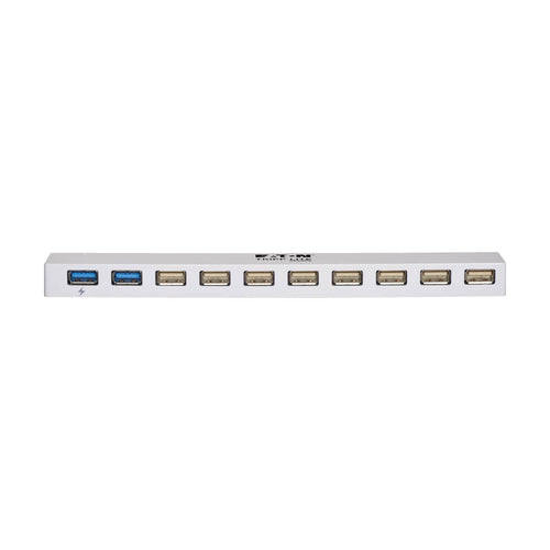 10-Port USB Hub Tripp Lite U360-010C-2X3 5Gbps USB 3.x & USB 2.0 Combo Charging