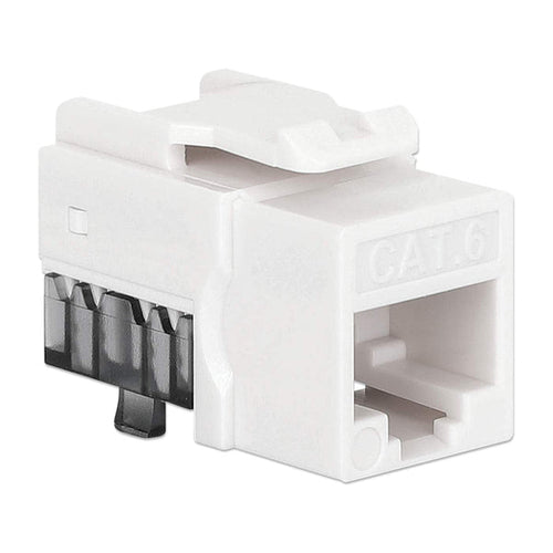 RJ-45 Keystone Modul Intellinet Flach Weiß LSA Buchse