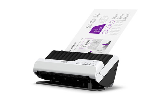 Epson DS-C330 Dokumentenscanner – Hochleistungs-Dokumentenscanner, 50.000 Seiten Kapazität, Schwarz/Grau