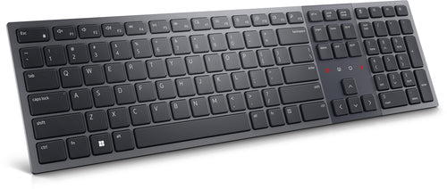 Wireless Full-Size DELL KB900 Keyboard Black RF Connectivity