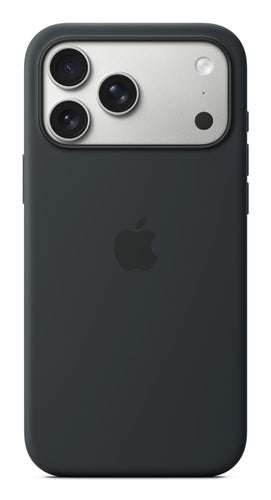 iPhone 17 Pro Max Silicone Case with MagSafe - Black Compatible Cover