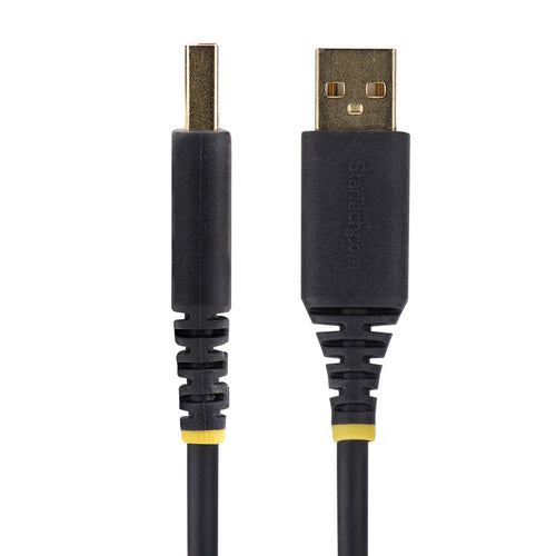 StarTech.com USB to Null Modem Serial Adapter Cable 1ft - FTDI, RS232, USB-A to DB9