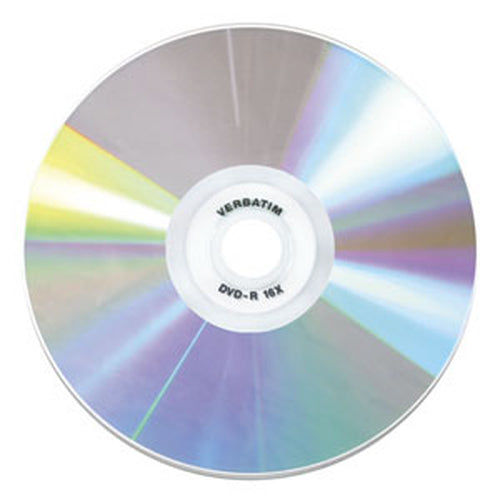 Verbatim DVD-R 4.7GB 16X DataLifePlus, Shiny Silver 50pk Spindle