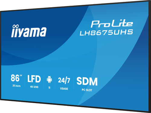 iiyama LH8675UHS-B2AG Signage Display